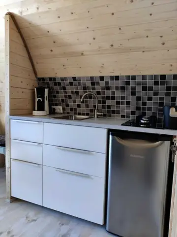 Keukenblok met koelkast